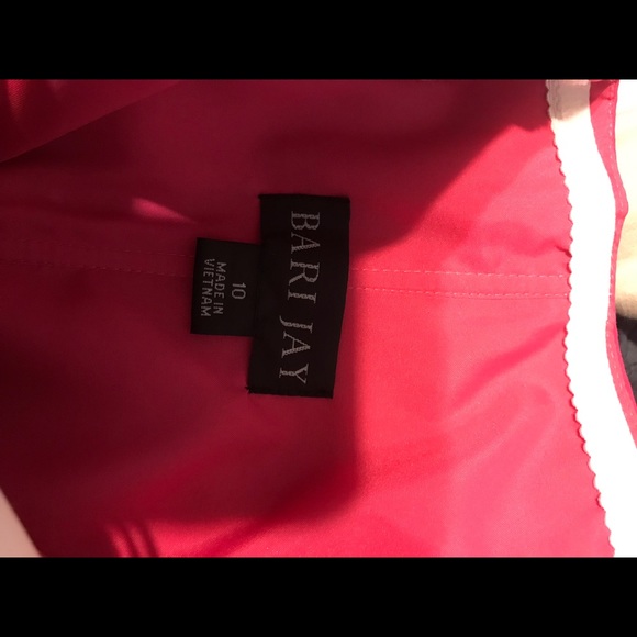 Bari Jay worn once strapless dress - Picture 6 of 7